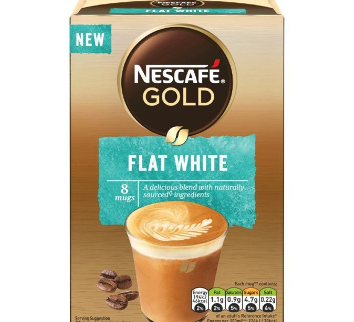 NESCAFE GOLD FLAT WHITE 100G
